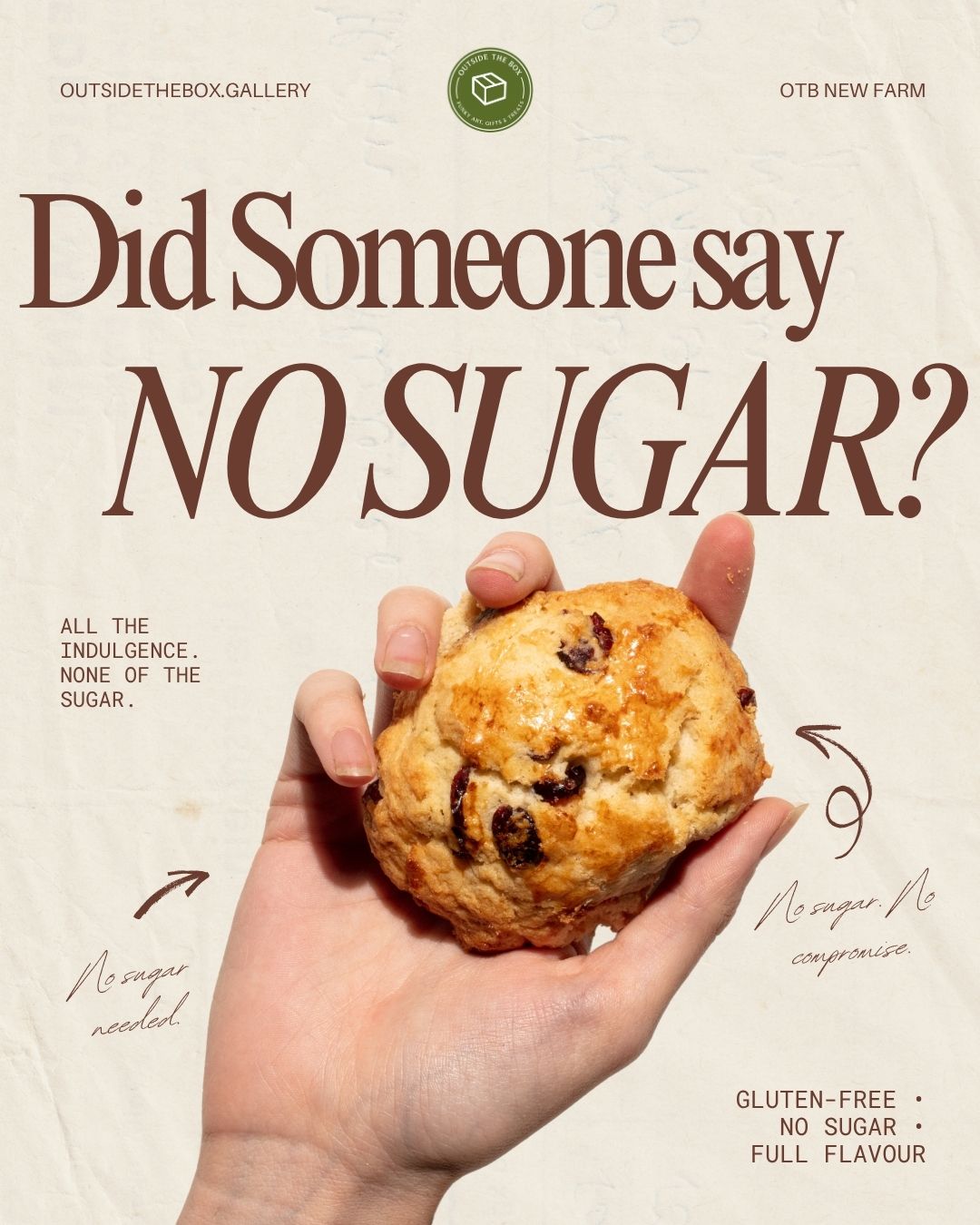 GF. Sugar-Free. No Added Sugar. And Seriously Delicious. ✨
