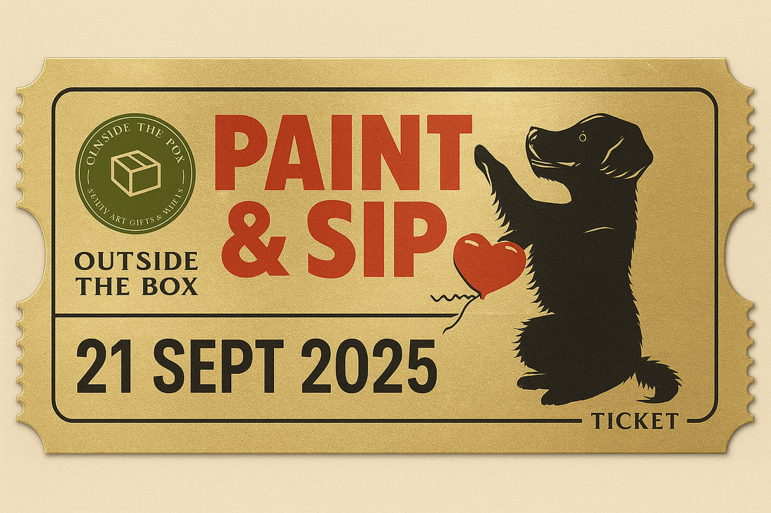 The return of our most paw-pular creative workshop - Paint Your Pet: Sip & Paint Workshop
