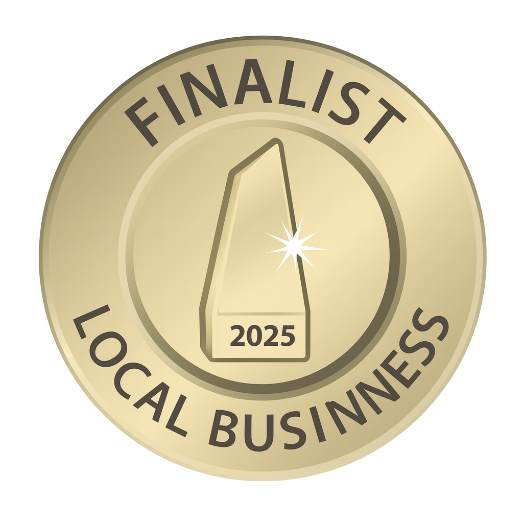 We’re a 2025 Local Business Awards Finalist – Thanks to YOU!
