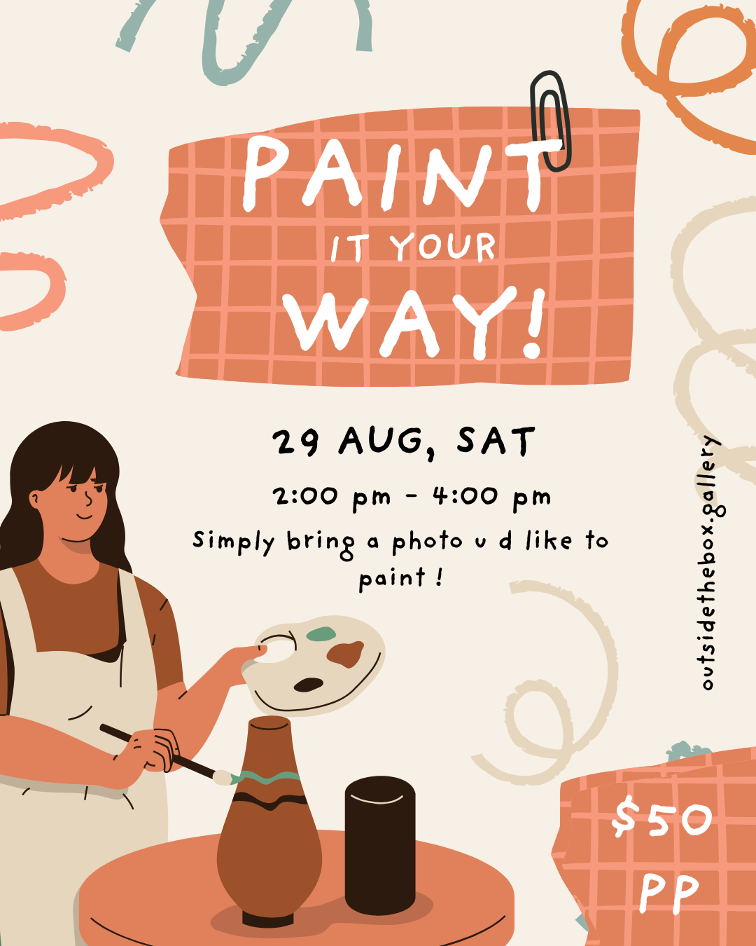 Paint It Your Way: Brisbane’s Most Colourful Saturday Afternoon Is Coming to OTB 🎨