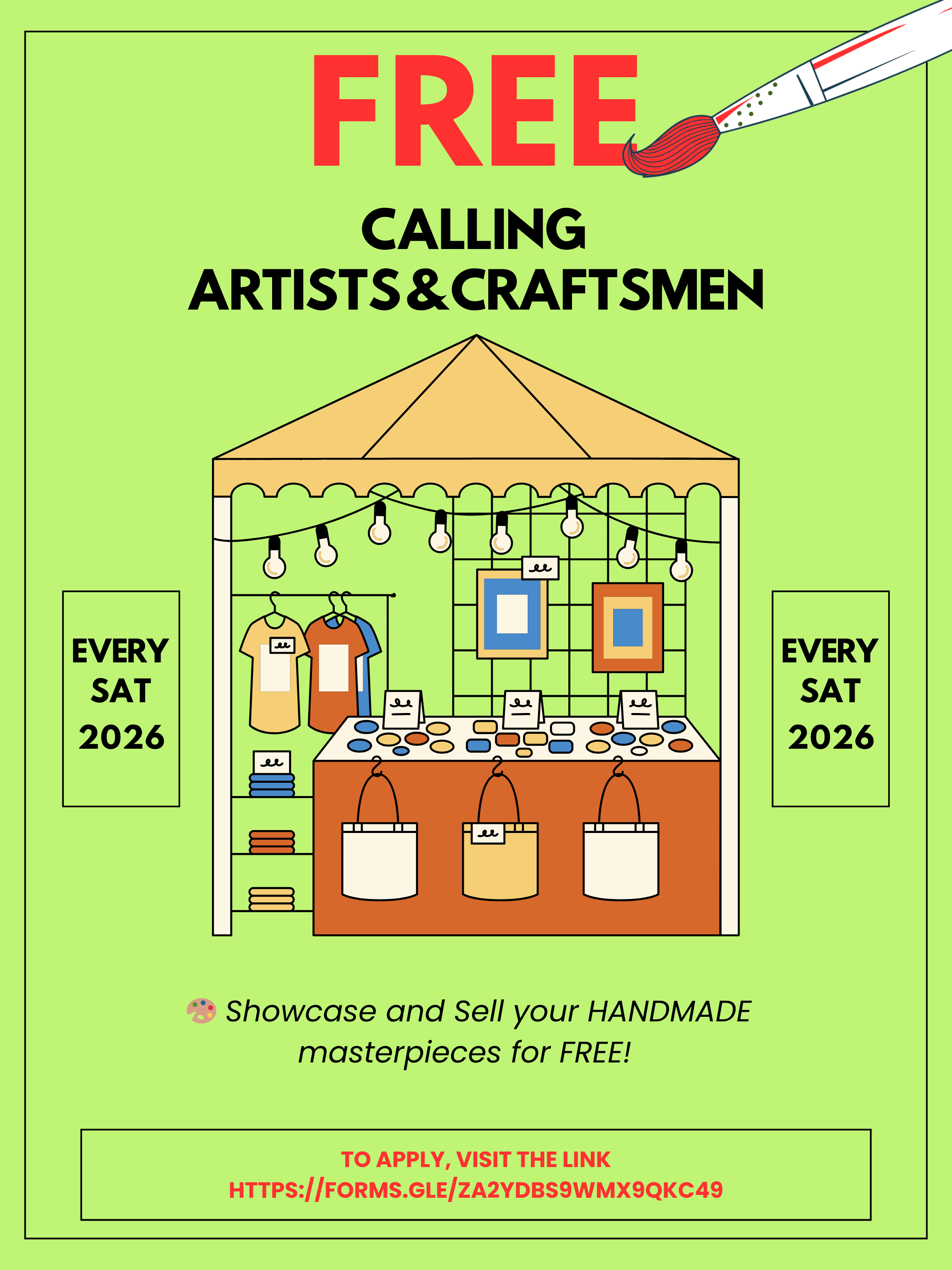 ☎️ Calling All Brisbane Creatives: Showcase & Sell Your Art for FREE at Outside The Box!
