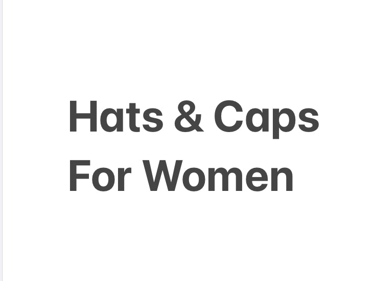 Hats & Caps for Women