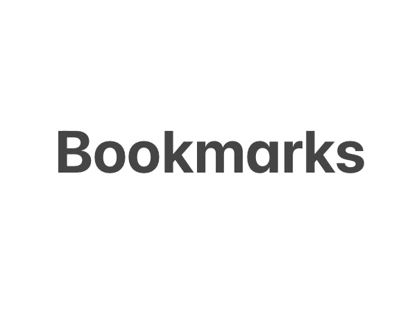 Bookmarks