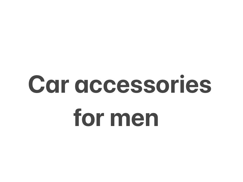 Car Accessories for Men