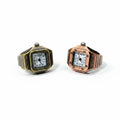 Industrial Quartz Watch Ring (Gold or Copper)