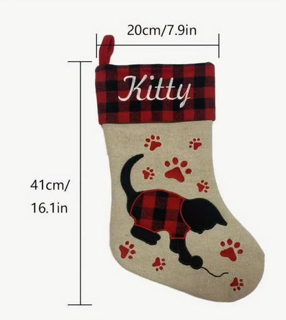 Cat / Dog Christmas stockings