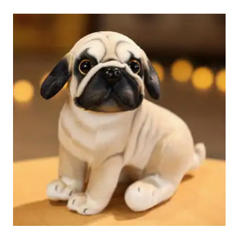 Peluche chien carlin