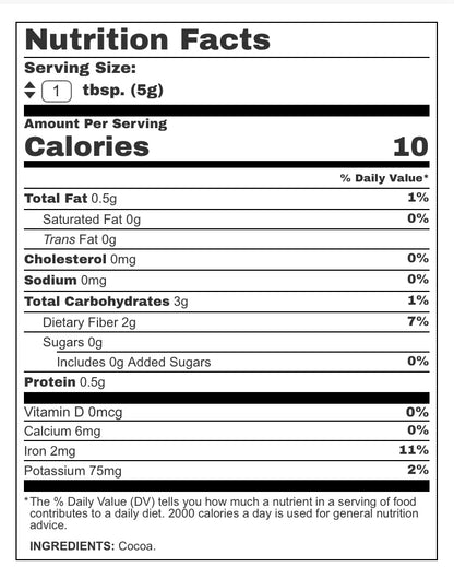 Hershey’s unsweetened cocoa 226g