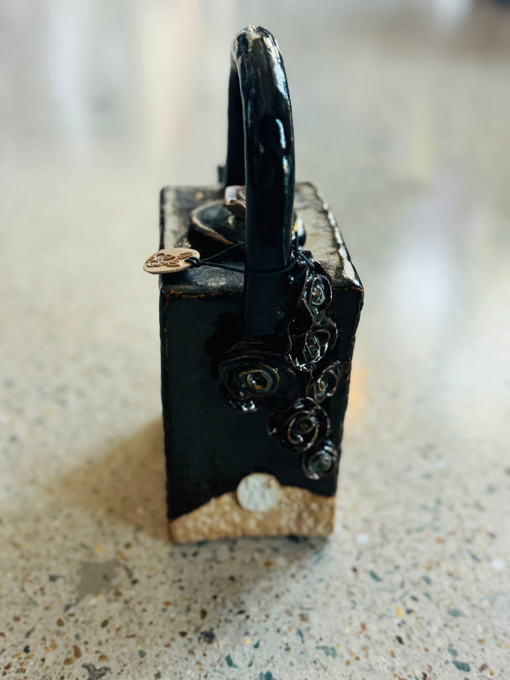 Handcrafted Glazed Teapot