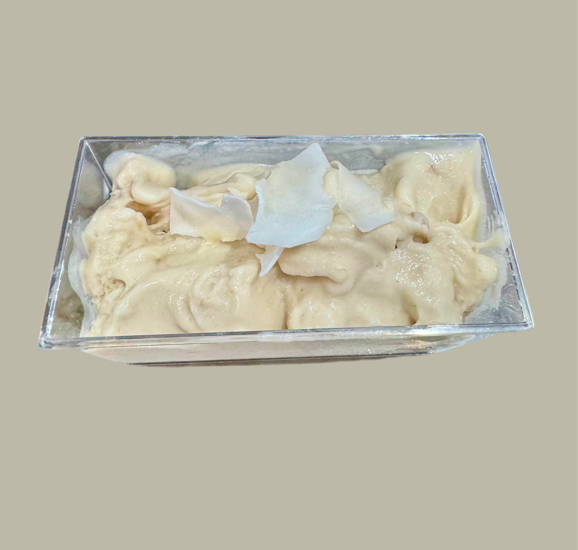 Coconut, Pineapple and Rum Gelato (V, GF)