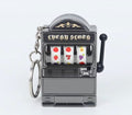 Retro Poker Machine Keychain
