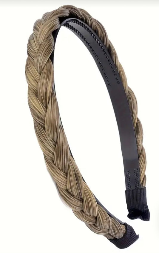 Dark Blonde Braided Headband