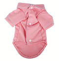 Pyjama rose pour animaux de compagnie