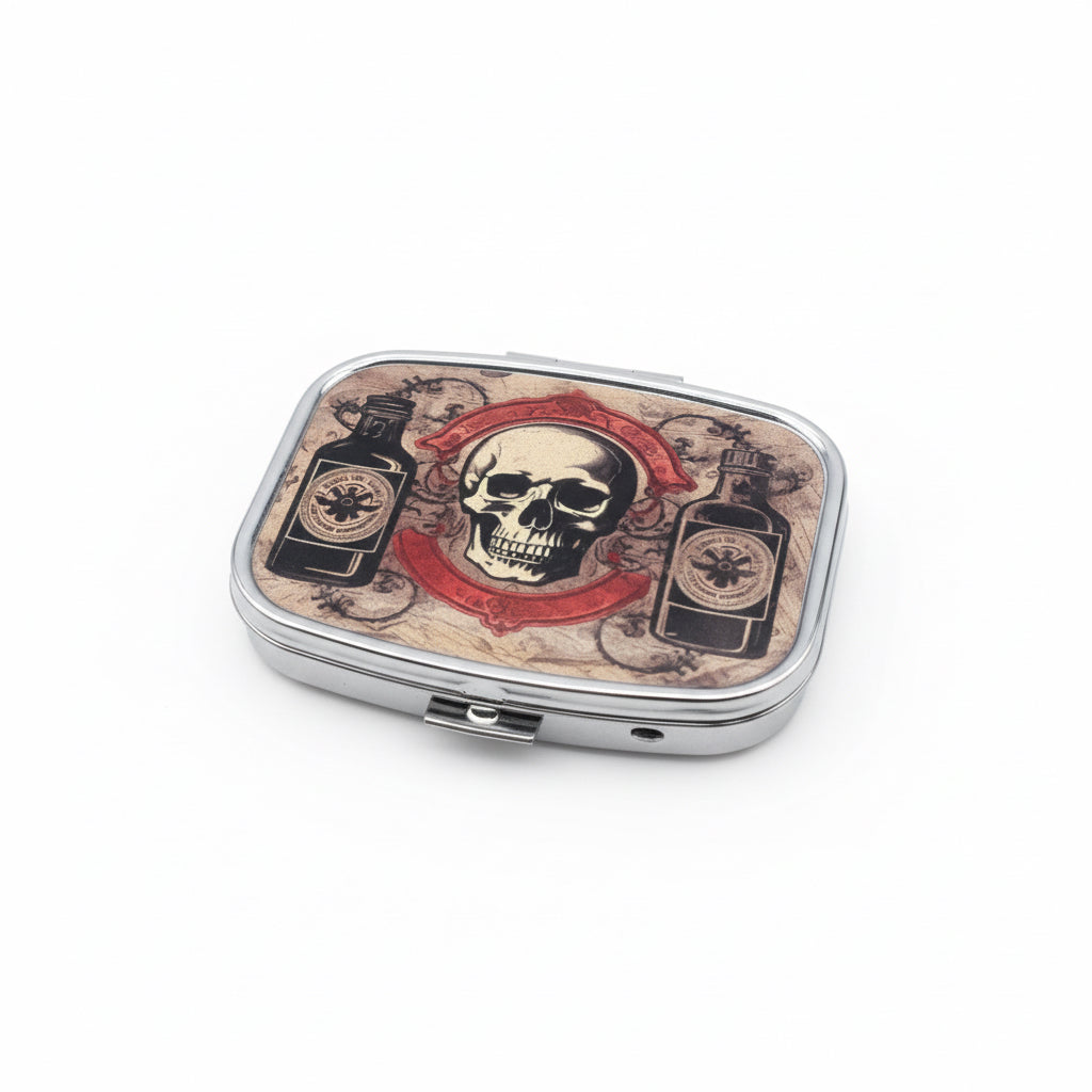 Skull Pill Box