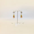 Vegemite sterling silver earrings
