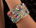 Bracelet en pierres multicolores