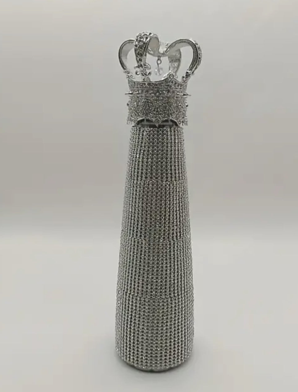 Bouteille d'eau Diamanté 500 ml avec couvercle couronne