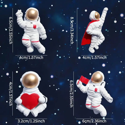 Astronaut fridge magnet (4 options)