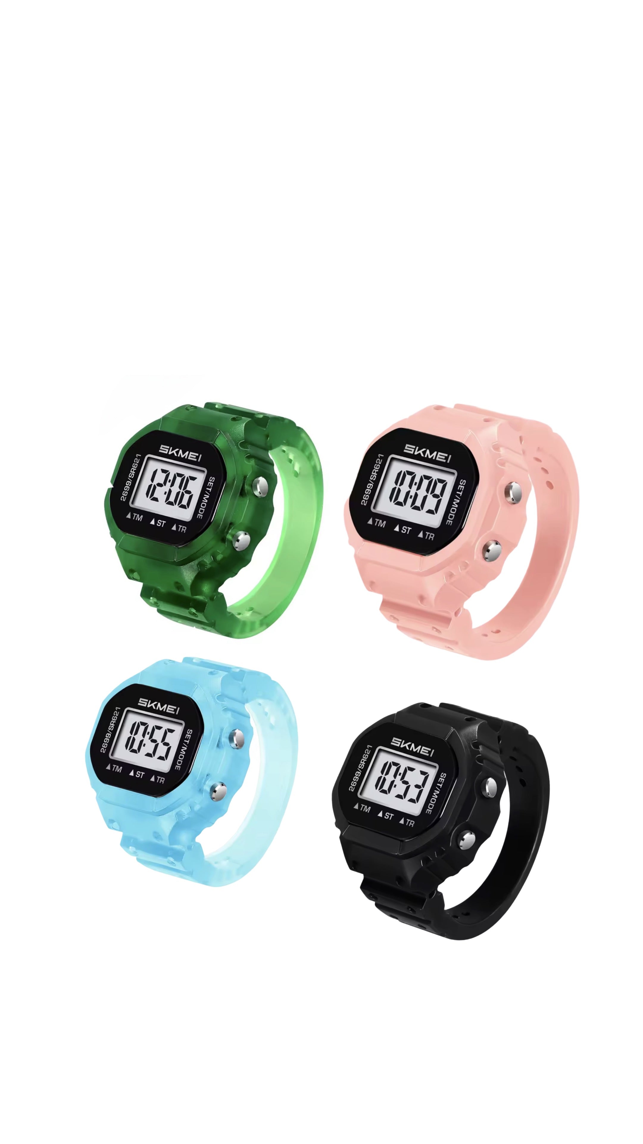 Digital watch ring ( not adjustable )