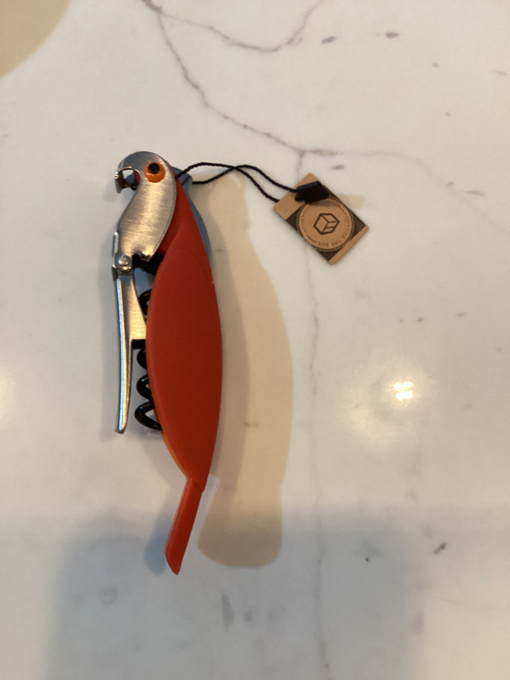 Tire-bouchon décapsuleur perroquet