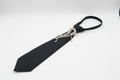 Black tie with Diamante Horse Shoe Embellishment