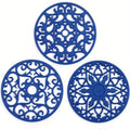 Dessous de plat rond en silicone