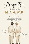 Mr & Mr Wedding Card
