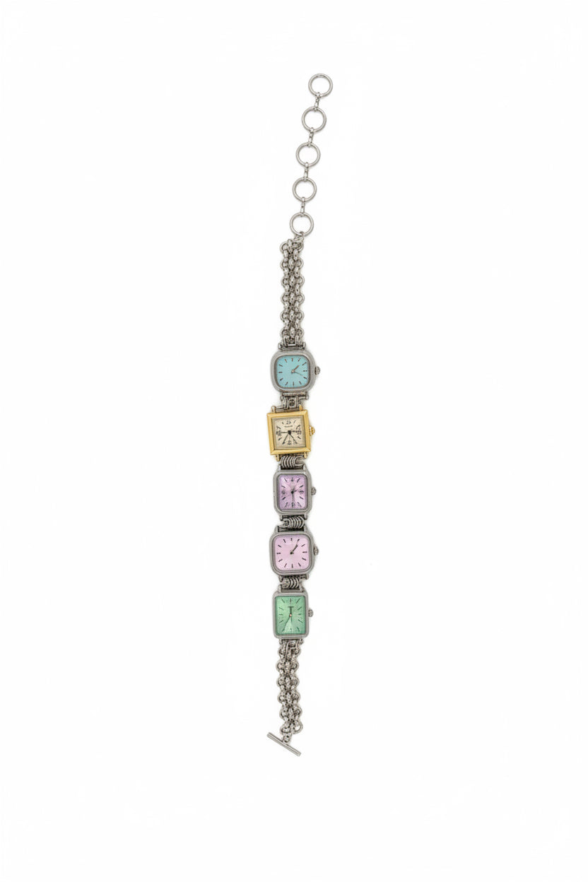 Watch choker necklace