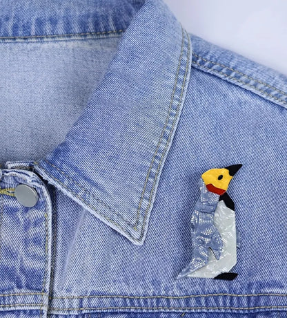 Penguin Brooch