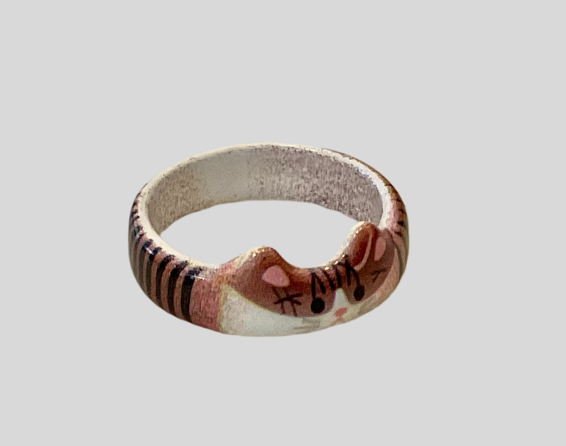 Ceramic Cat Ring