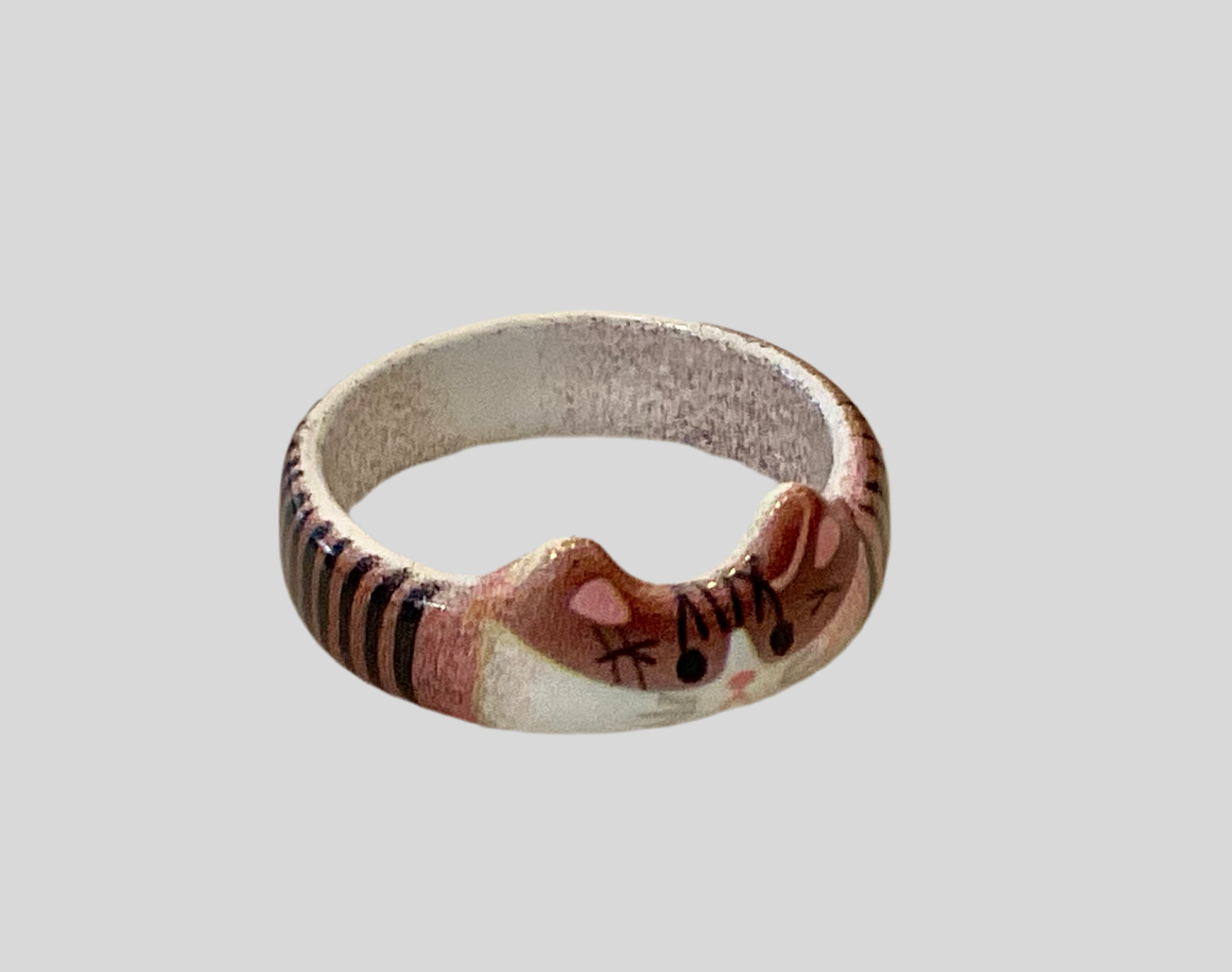 Ceramic Cat Ring