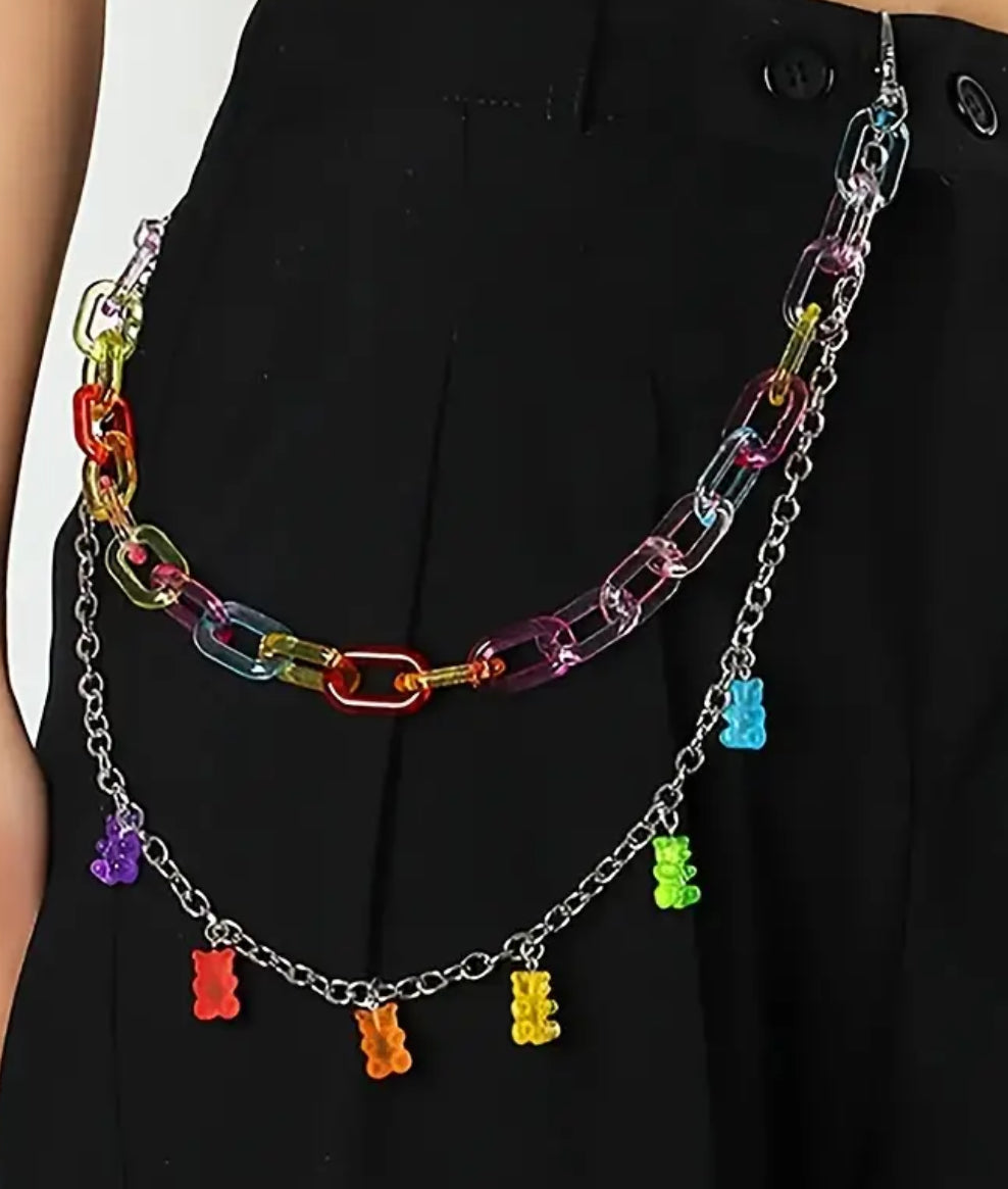 Gummi bear charm ( various colours)