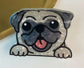 Pug Dog Claw Hair Clip