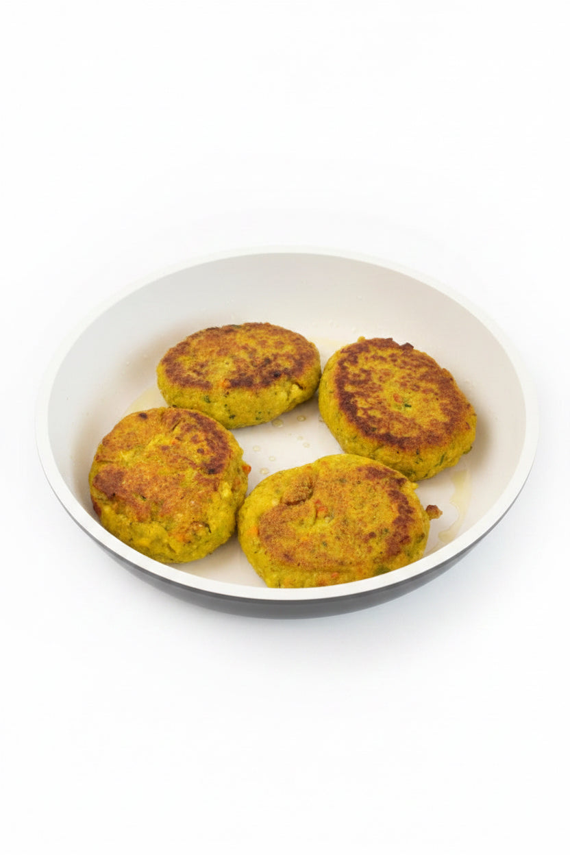 Vegan  Chickpea Patties (GF, DF, V, EF)