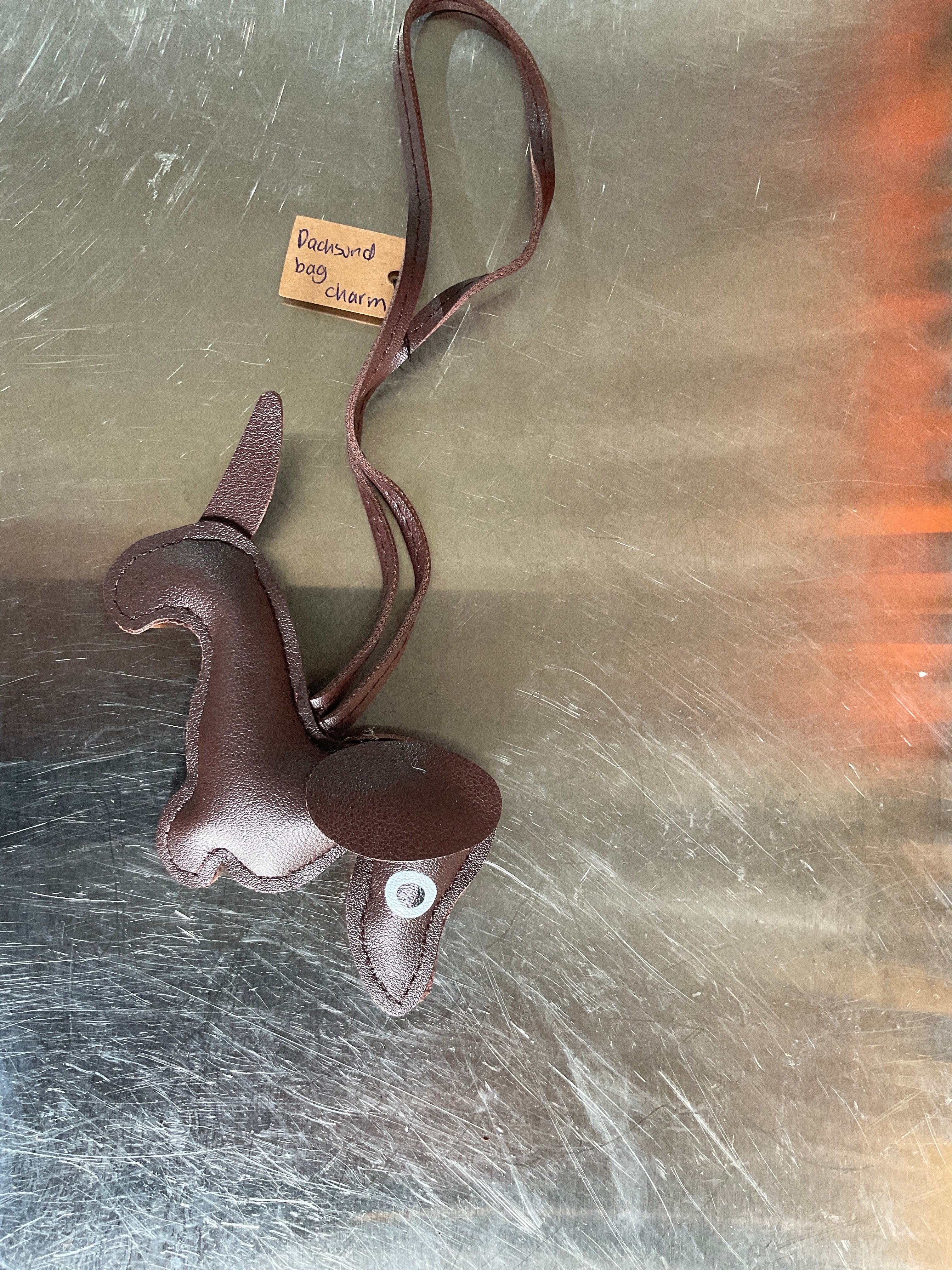 Dachshund bag charm