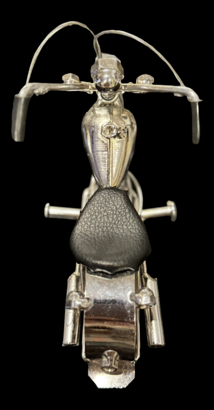 Miniature Motorbike Ornament