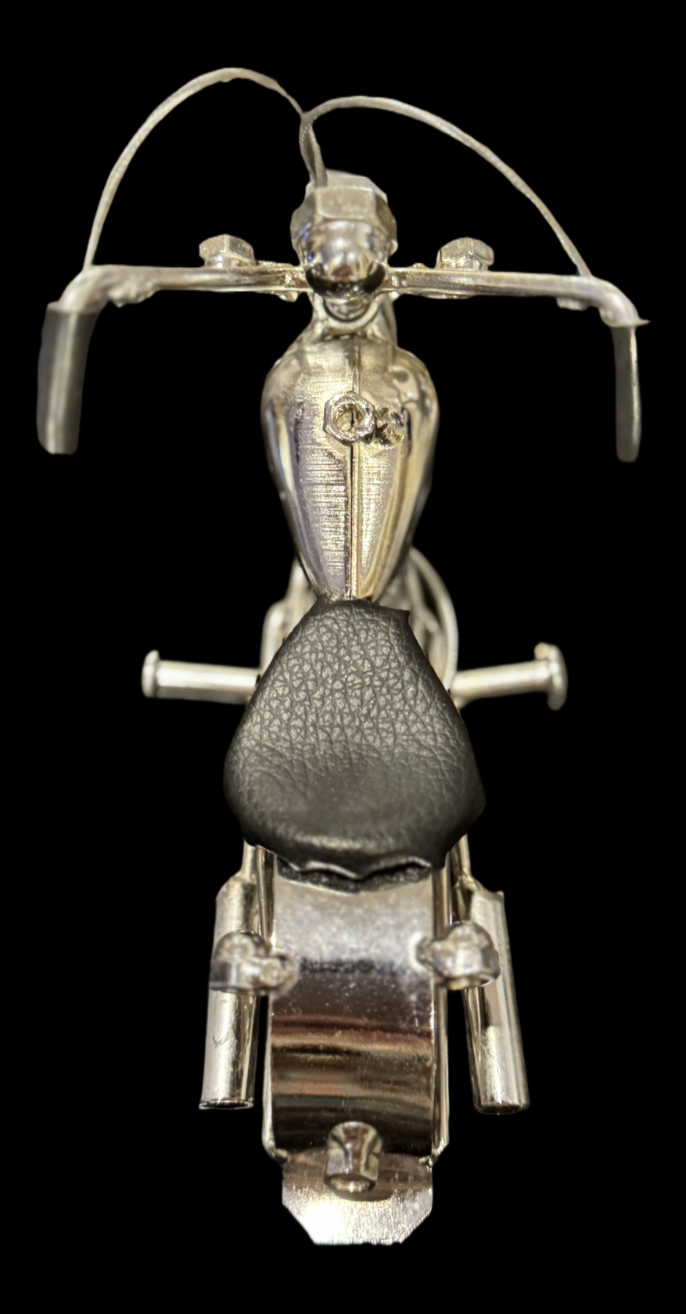Ornement de moto miniature
