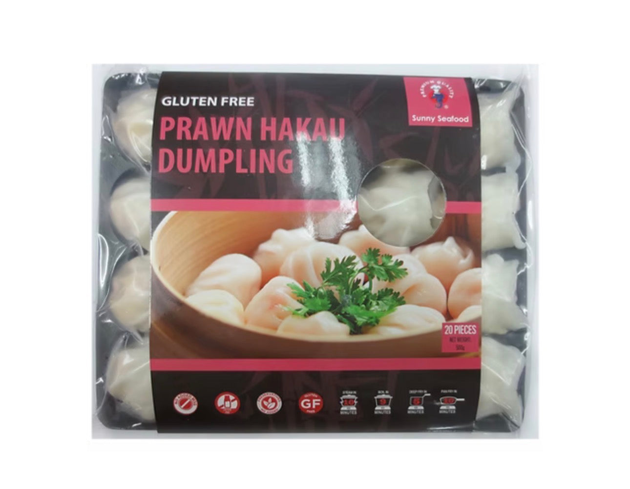 Prawn Hargow Dumplings (Gluten Free) 500g
