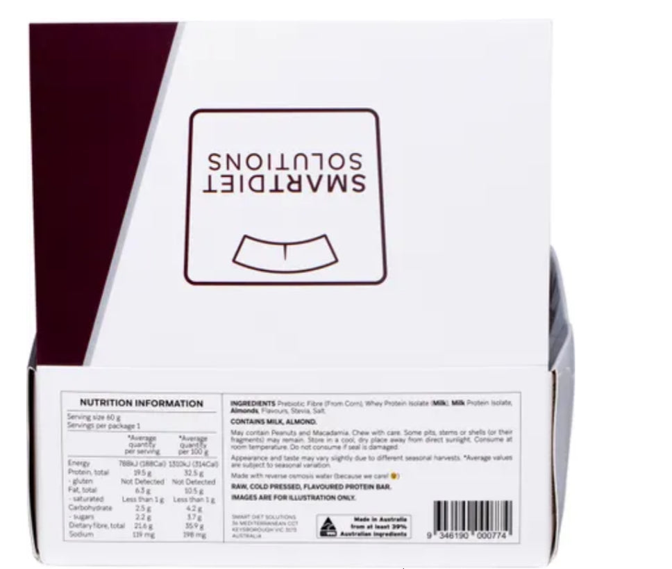 Barre protéinée intelligente (vanille nougat) 60 g