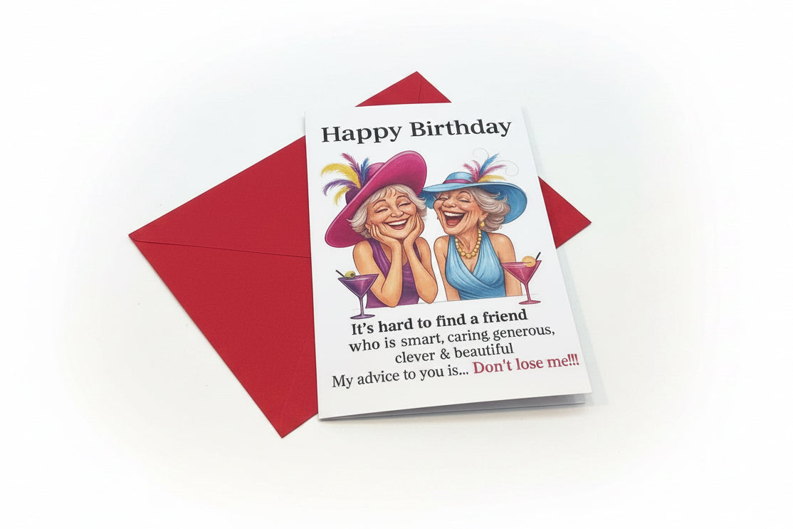 Don’t Lose Me Funny Birthday Card