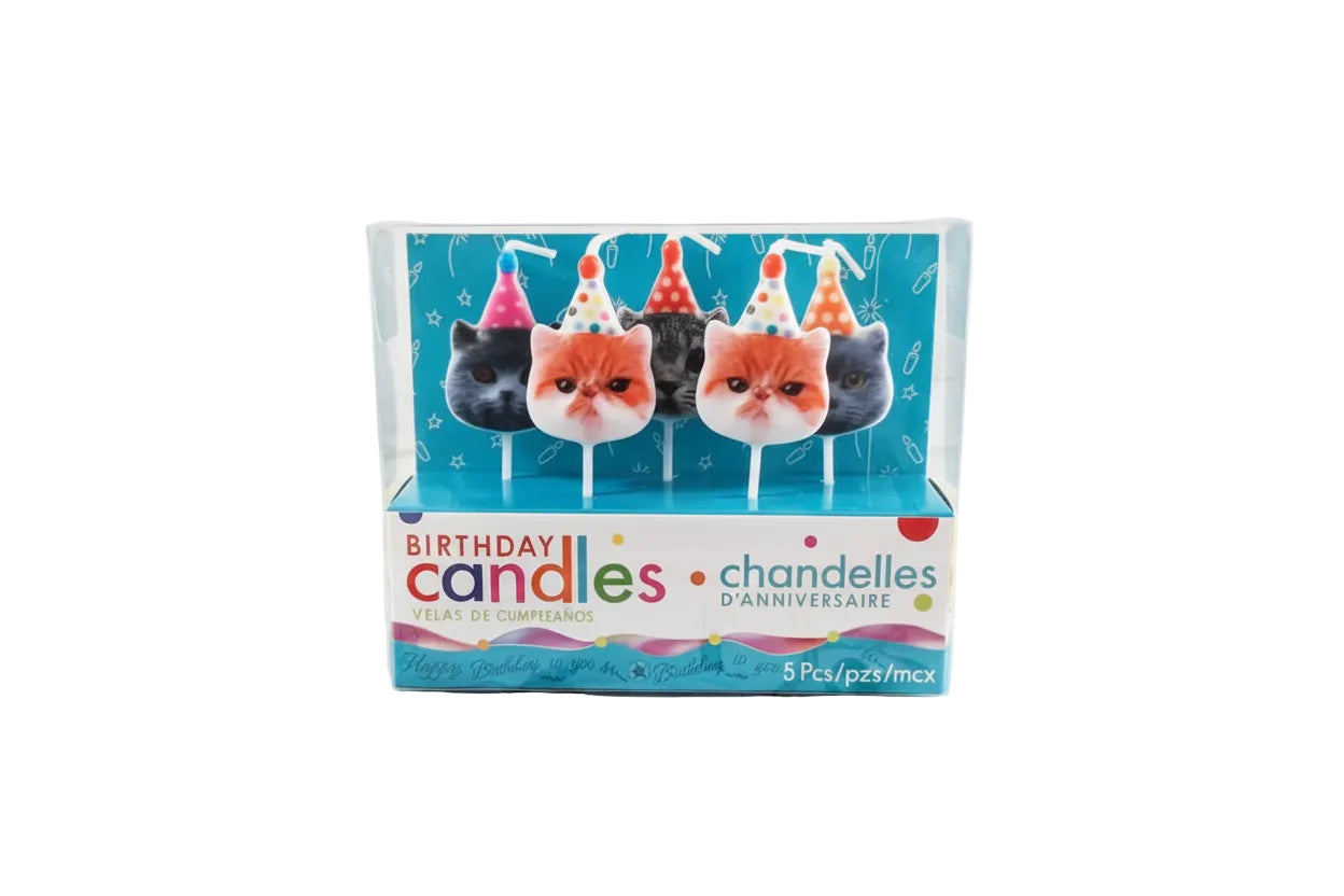 Cats Candles (Pack of 5)