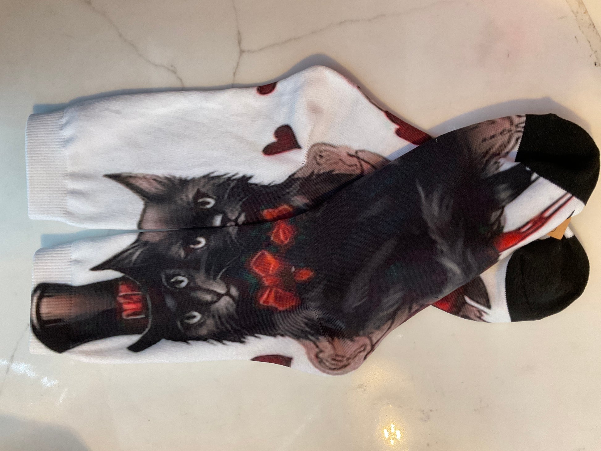 Dandy Cat Couple Socks