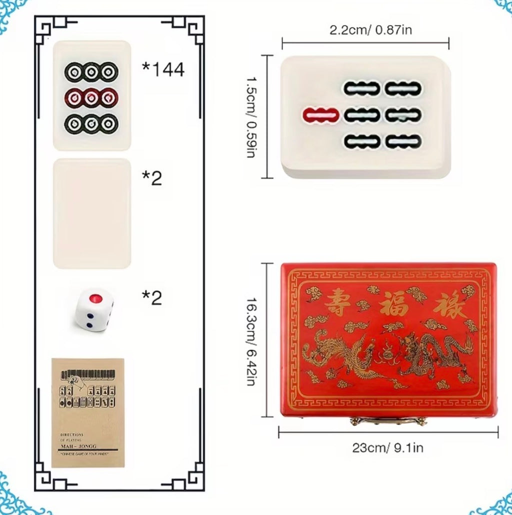 Mahjong Set in Carry Case