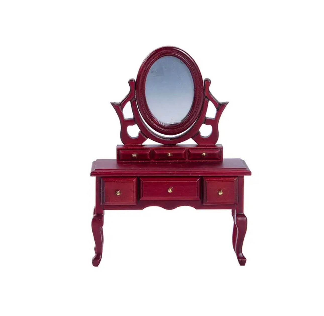 Miniature Wooden Dressing Table