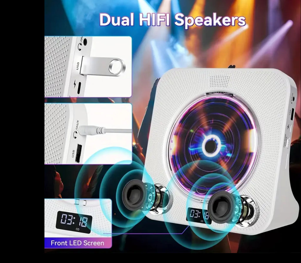 Lecteur CD Radio FM Haut-parleur