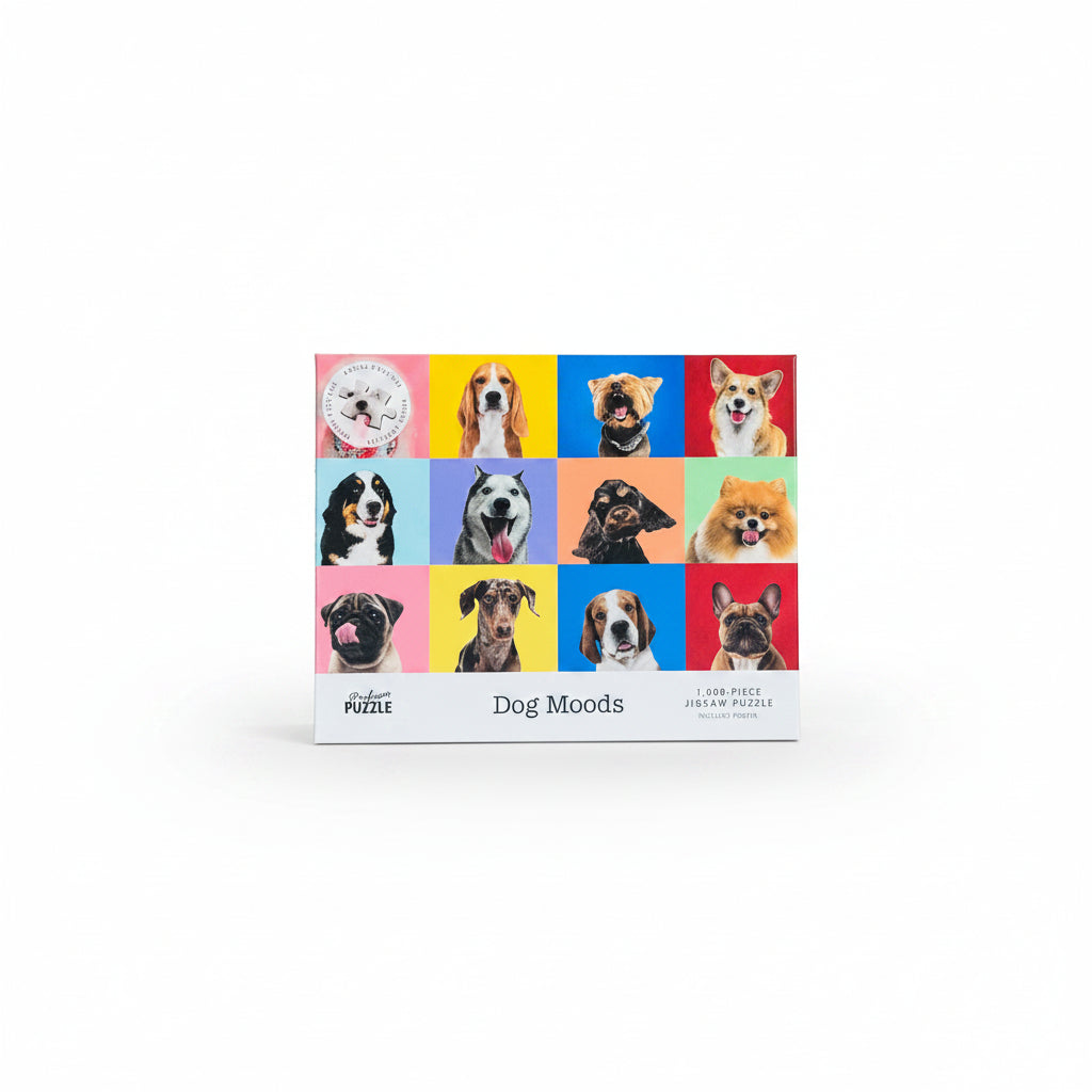 Dog Moods Jigsaw Puzzle