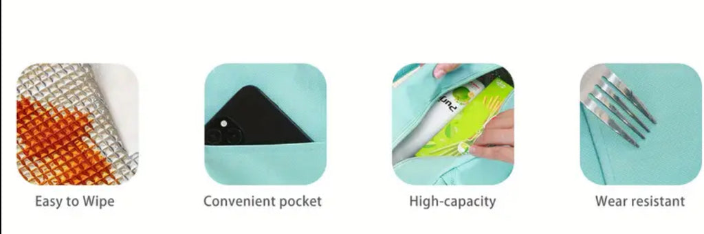 Sac à lunch chat avec lunettes de soleil