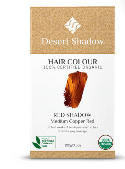 Desert Shadow Organic Hair Dye - Red Shadow 100g