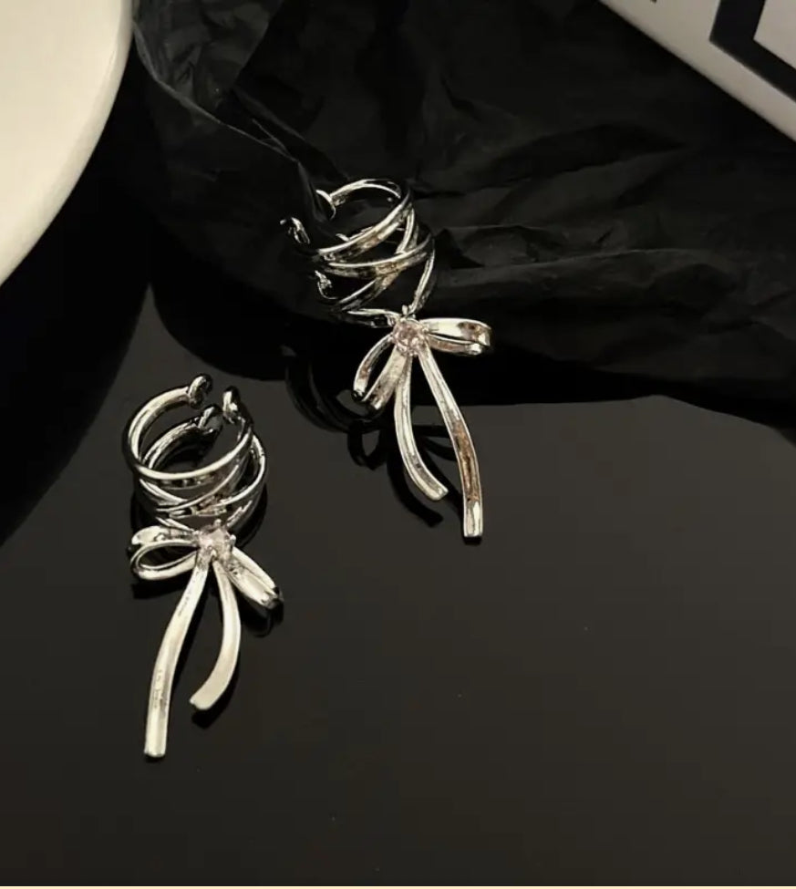 Manchette d'oreille en ruban (une paire)