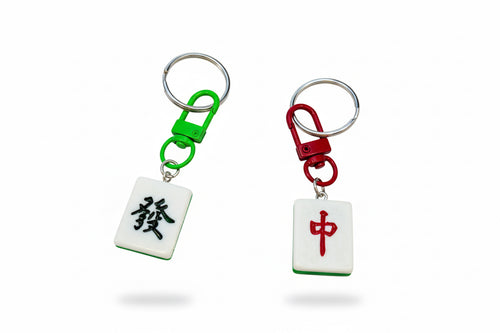Marjong Keychain or Bag Charm